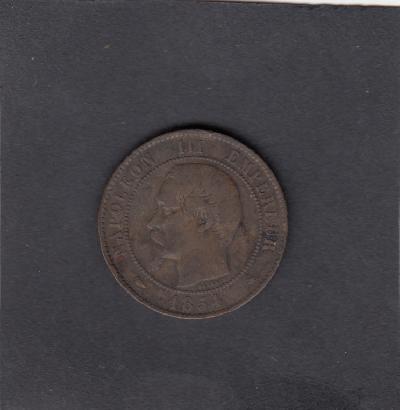 Beschrijving: 10 Centimes NAPOLEON III